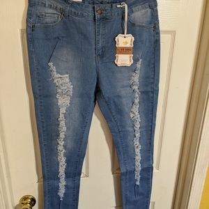 Love you women's skinny jeans